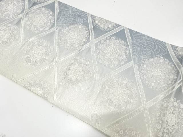 Japanese Kimono / Antique / Fukuro Obi Silk